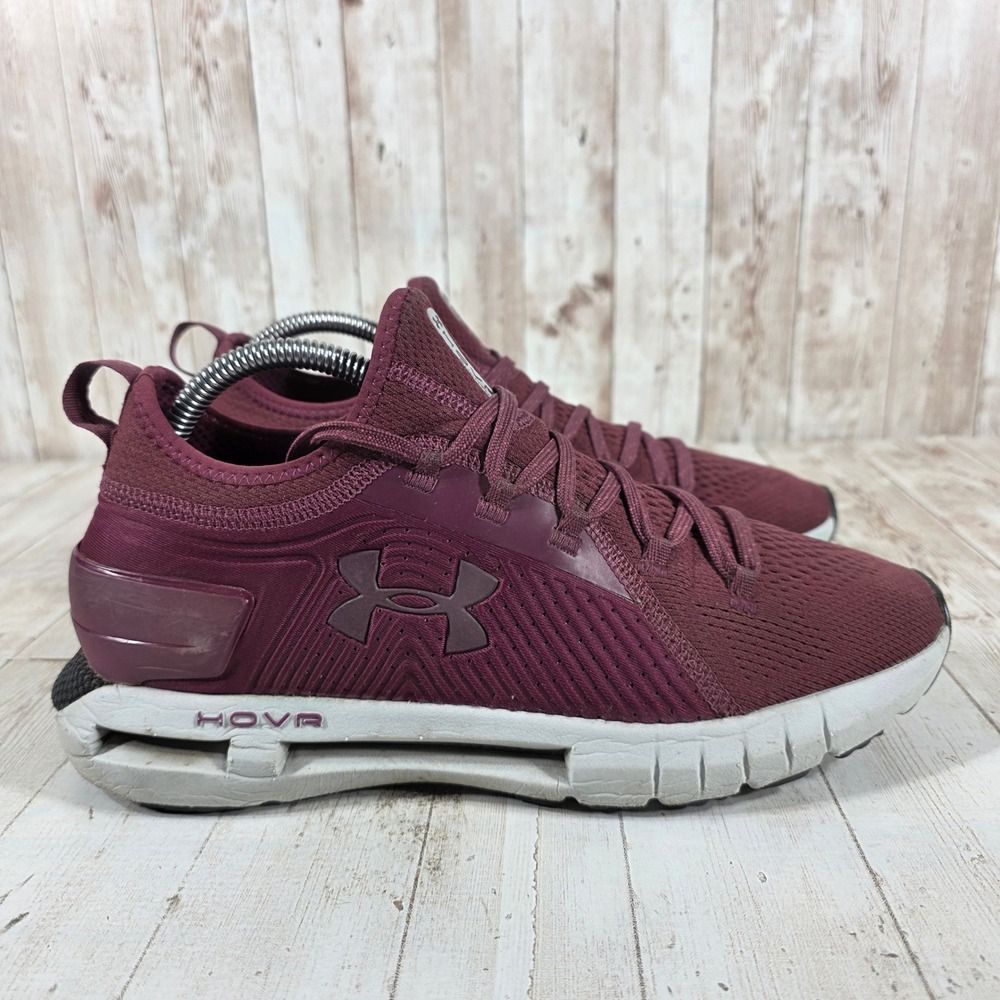 Under Armour HOVR Phantom Burgundy Womens Running Shoes 3021589-501 Size 9.5
